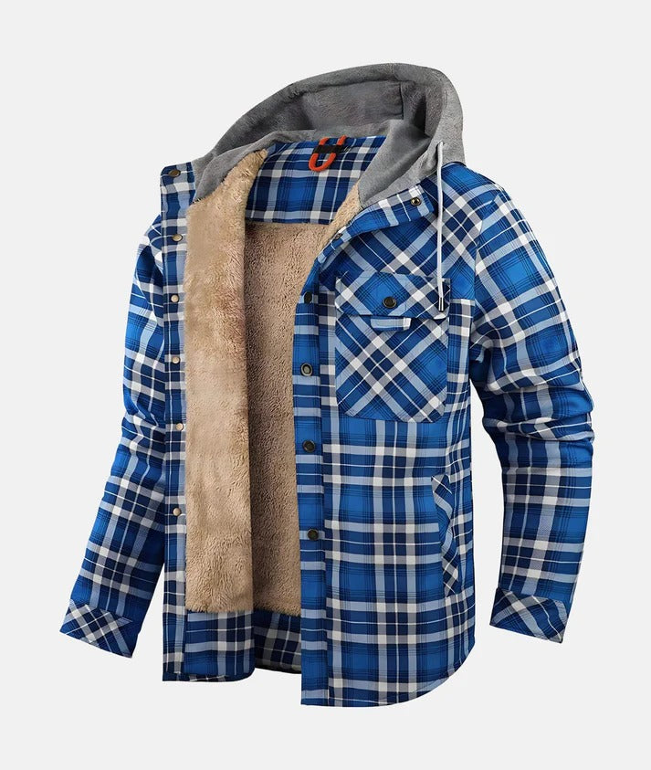 Karierte Flanelljacke - Lässig - Moderner Stil - Ideal für den Winter