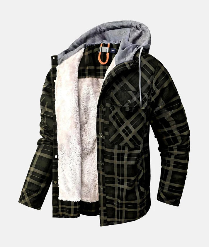 Karierte Flanelljacke - Lässig - Moderner Stil - Ideal für den Winter