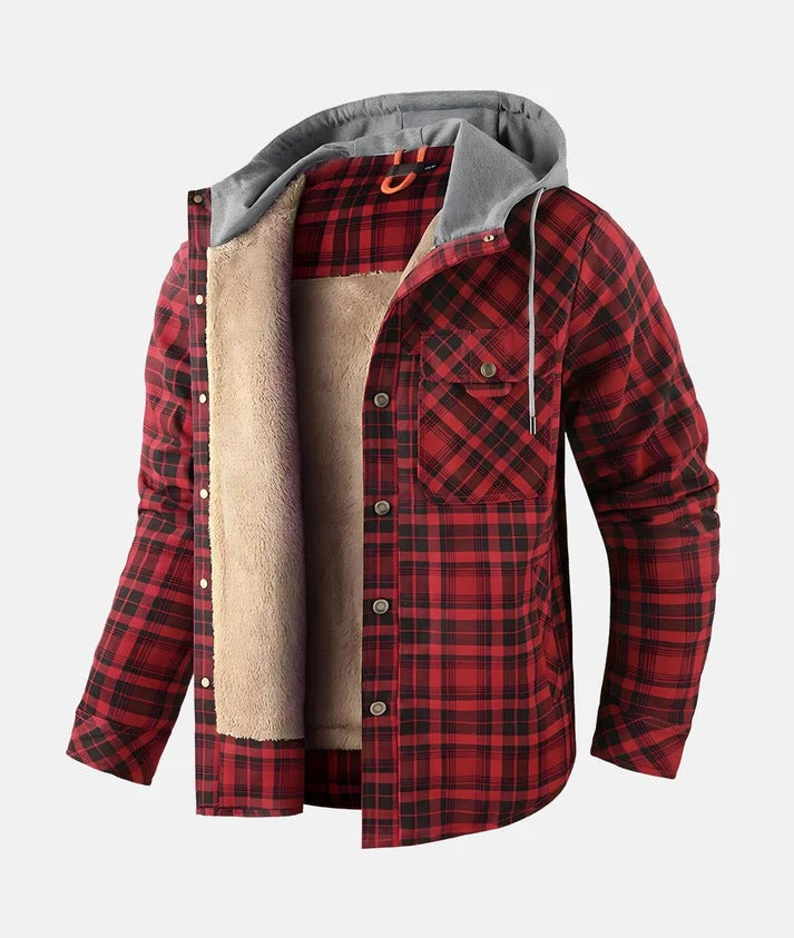 Karierte Flanelljacke - Lässig - Moderner Stil - Ideal für den Winter