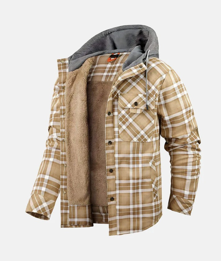 Karierte Flanelljacke - Lässig - Moderner Stil - Ideal für den Winter